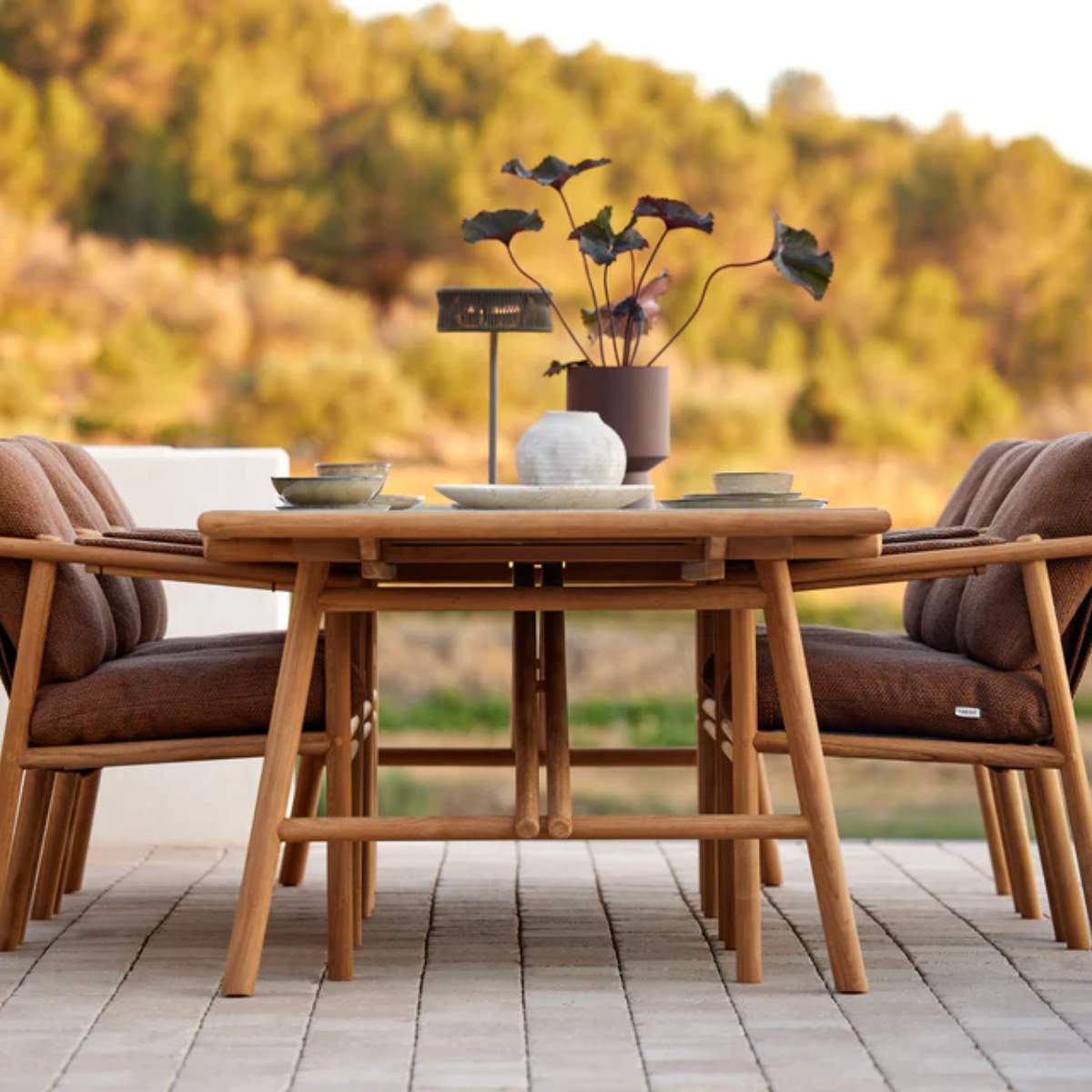 Cane-line Sticks Dining Table, 280x100 cm