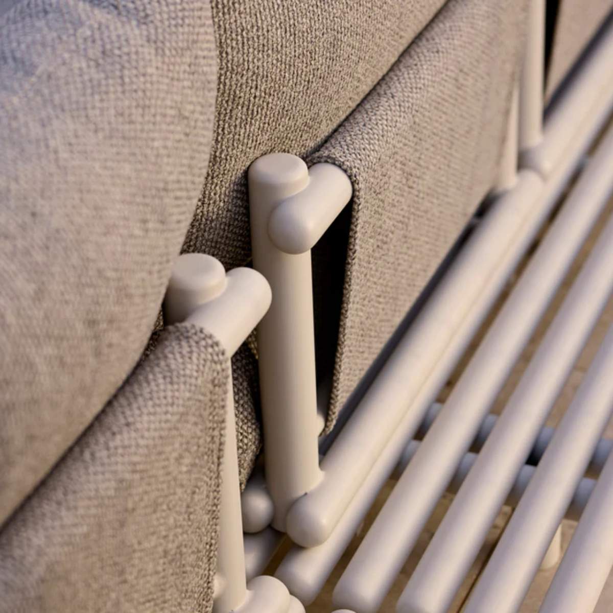 Cane-line Sticks Platform, Sofa w/ Chaise Lounge