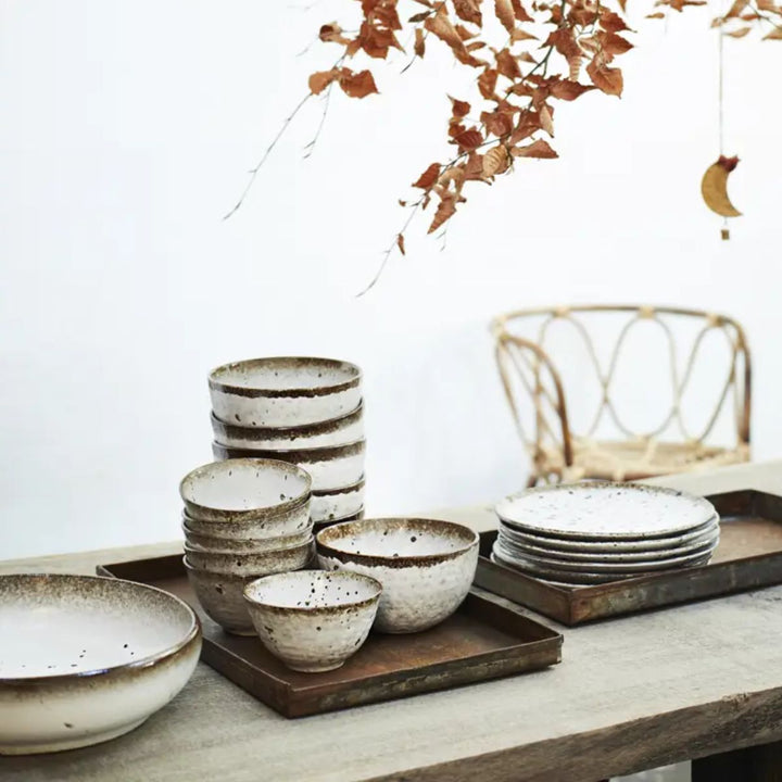 Madam Stoltz Stoneware serving bowl