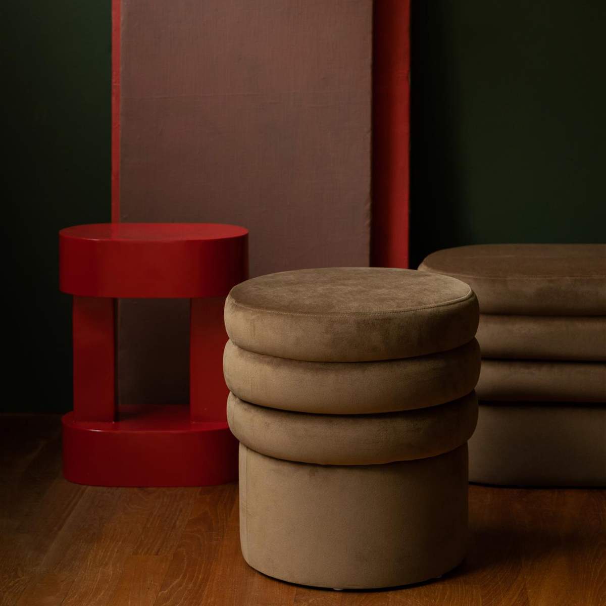 Dutch Bone Stool Aditi Brown