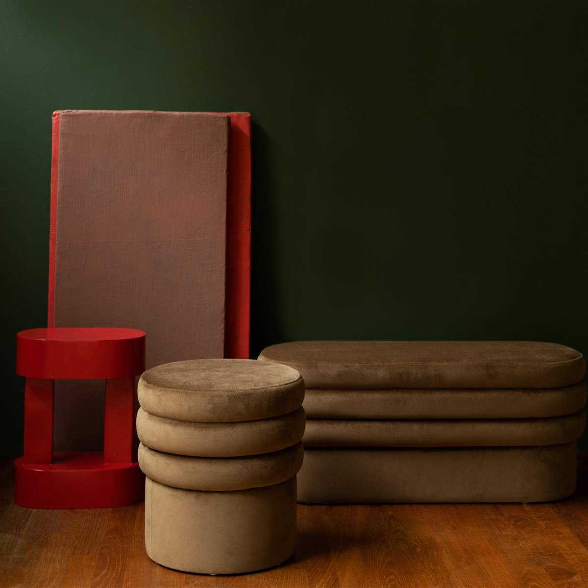 Dutch Bone Stool Aditi Brown