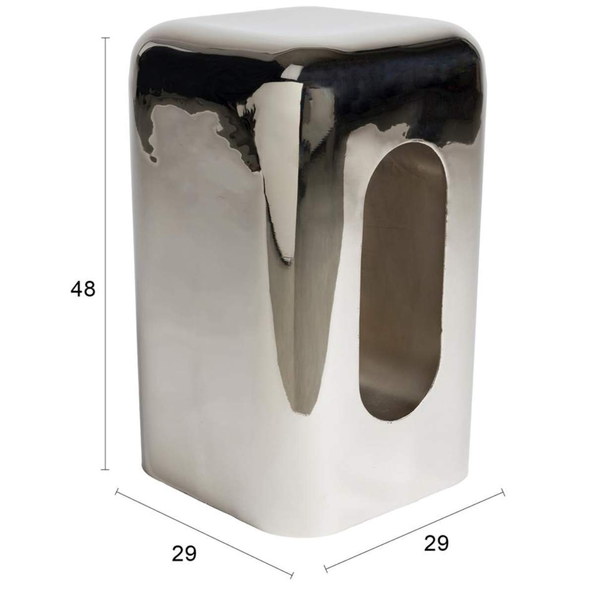 Zuiver Stool Creek Chrome
