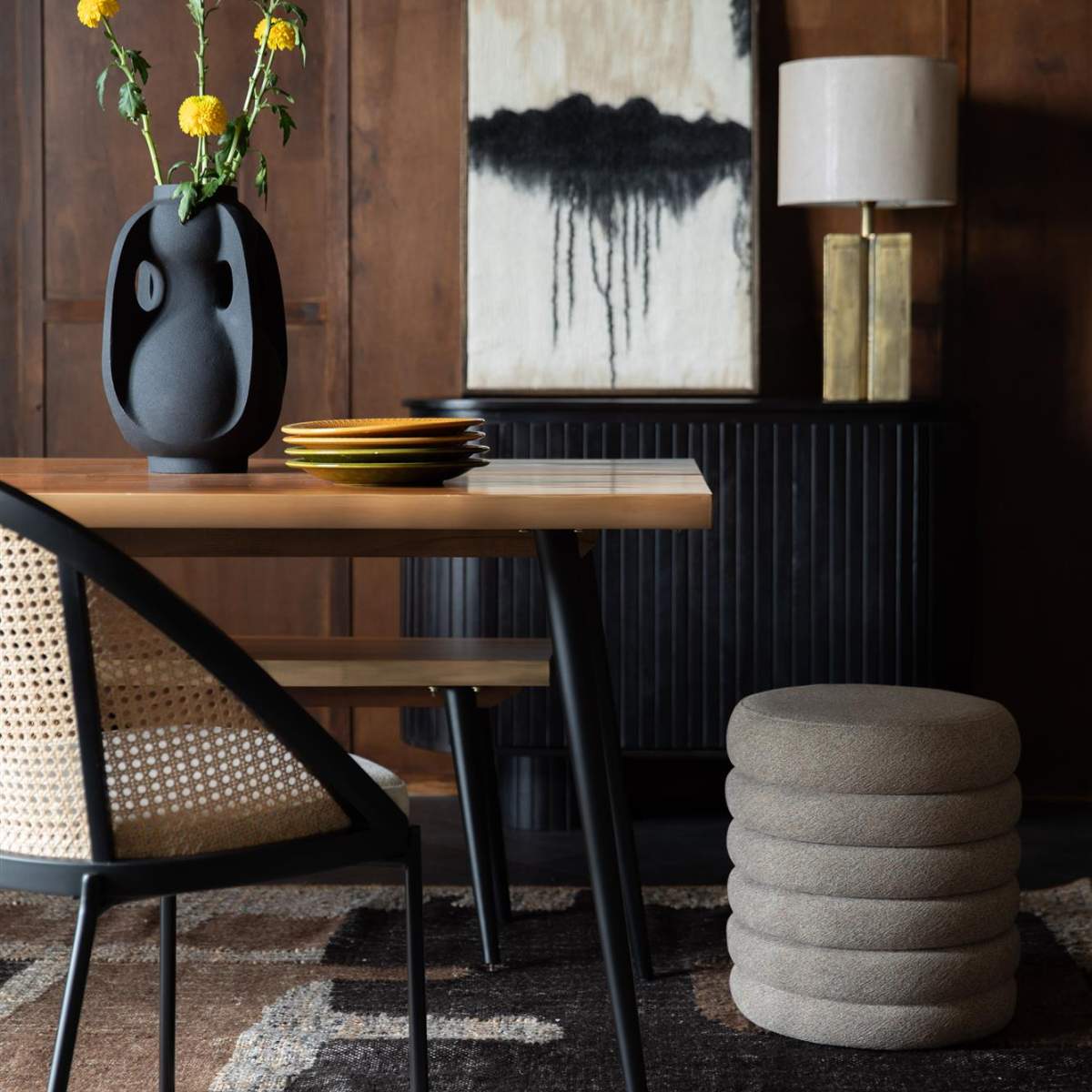 Dutch Bone Stool Fern