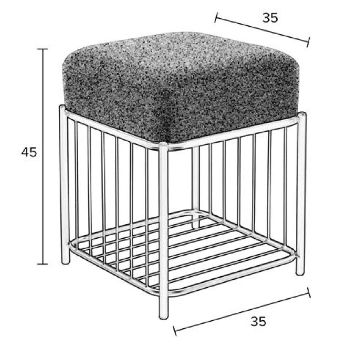 White Label Living Stool Milou