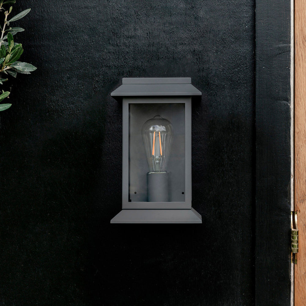 Garden Trading Stourton Wall Light - Carbon - Steel