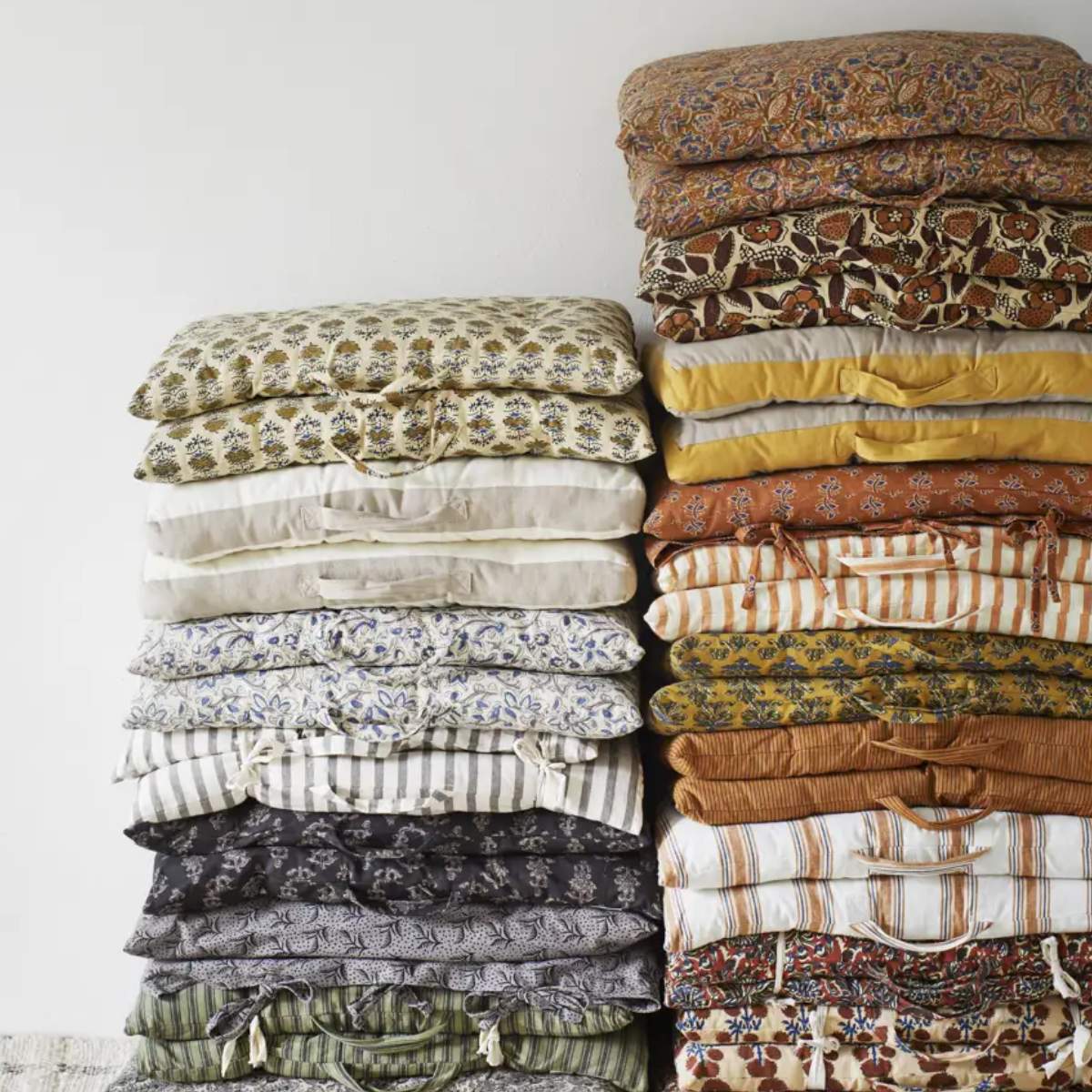 Madam Stoltz Striped cotton mattress