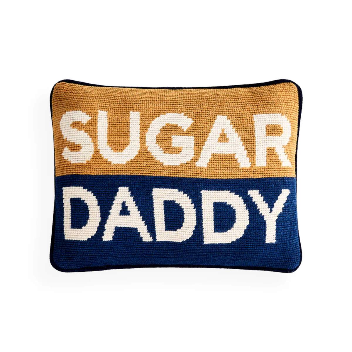 Jonathan Adler Sugar Daddy Needlepoint Cushion