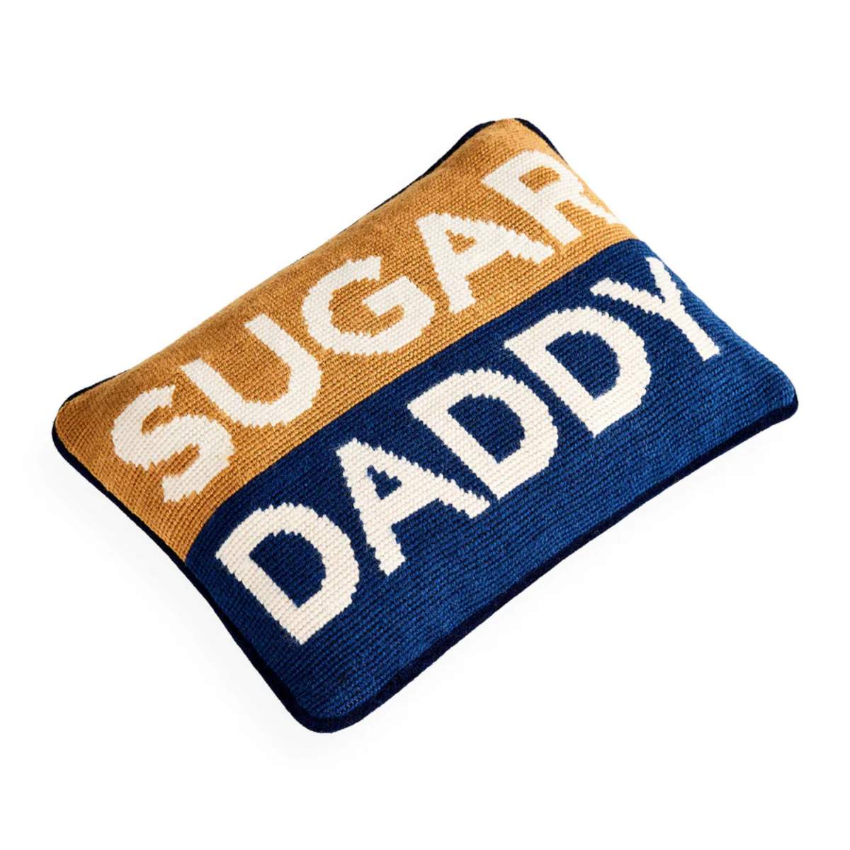 Jonathan Adler Sugar Daddy Needlepoint Cushion