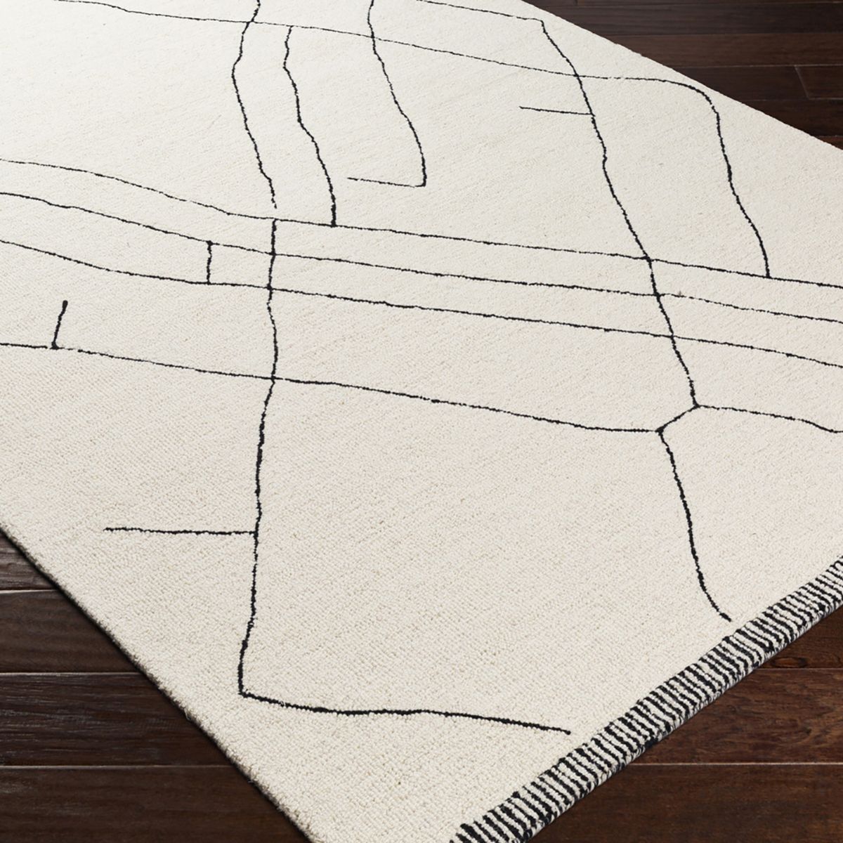 Surya Livabliss Arsenal Global Hand Tufted Wool Rug