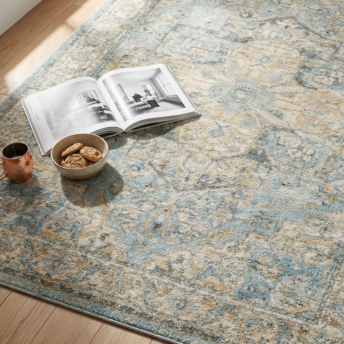 Surya Livabliss Avellino Vintage Traditional Boho High Pile Rug
