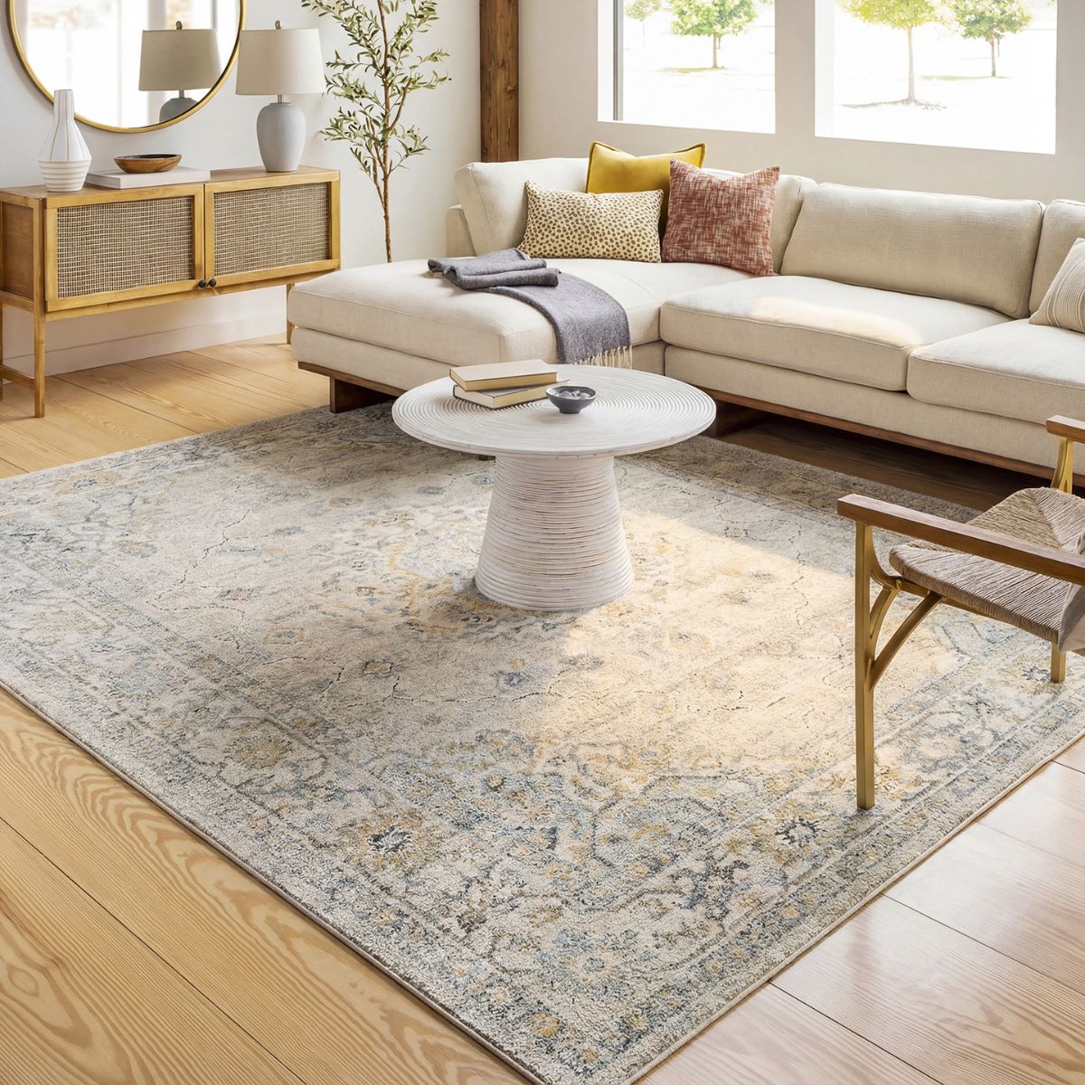 Surya Livabliss Avellino Vintage Traditional Boho High Pile Rug