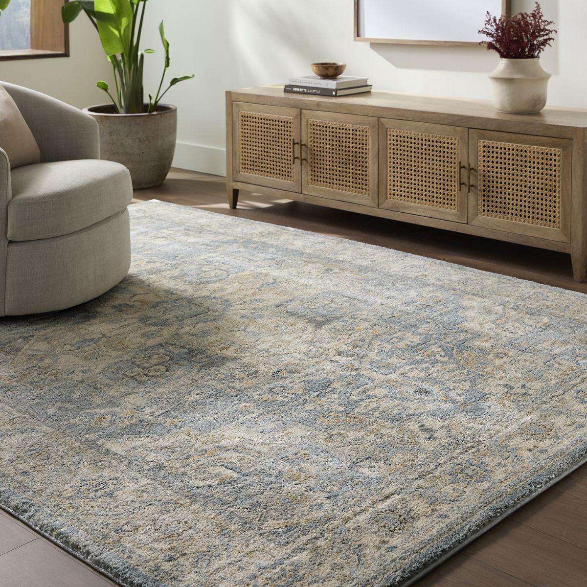 Surya Livabliss Avellino Vintage Traditional Boho High Pile Rug
