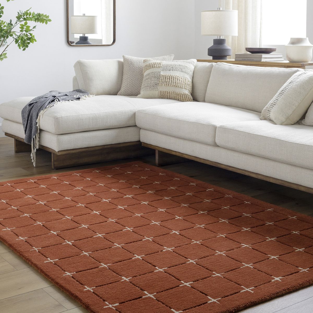 Surya Livabliss Brook Modern Wool Modern Rug