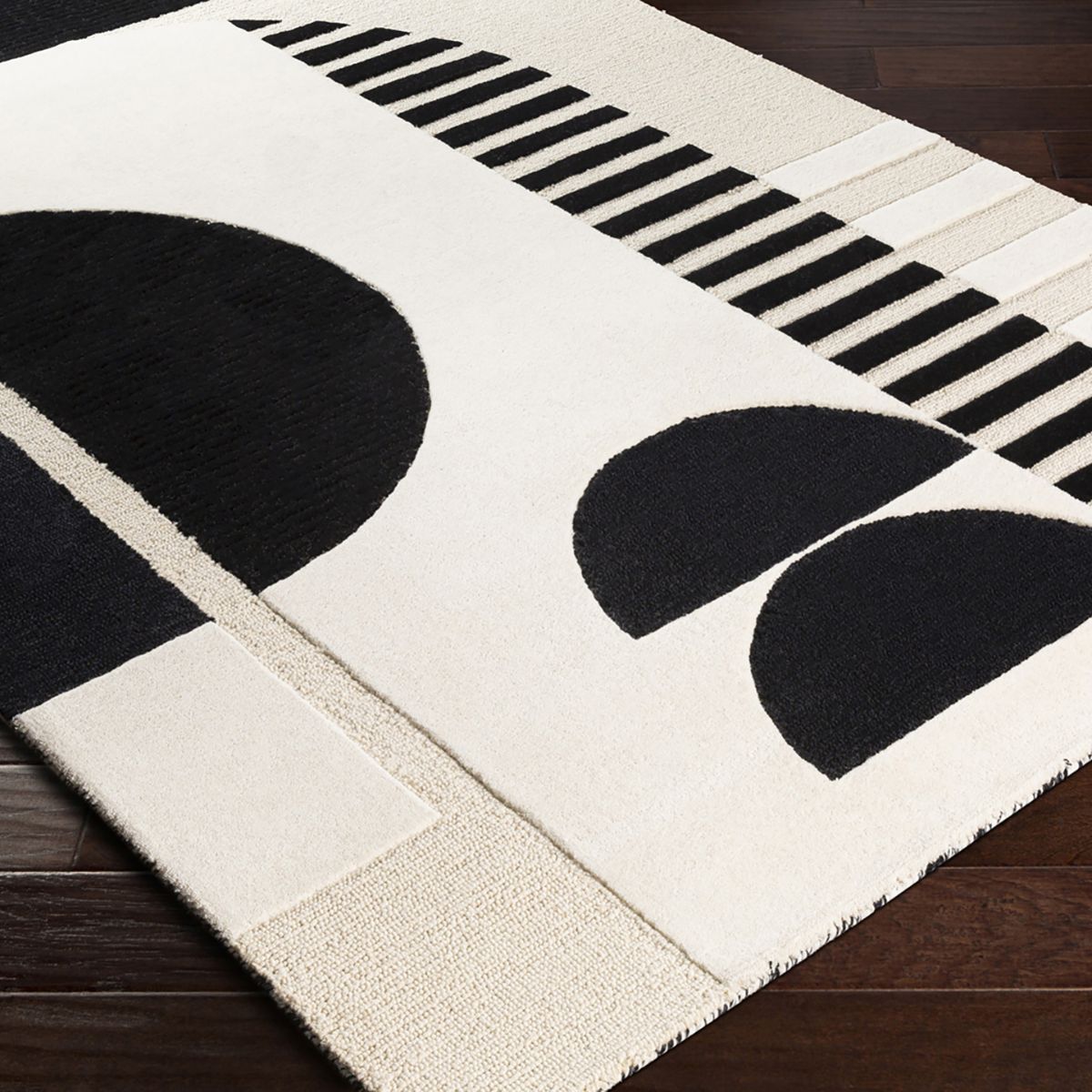 Surya Livabliss Brooklyn Modern Hand Tufted Wool Rug