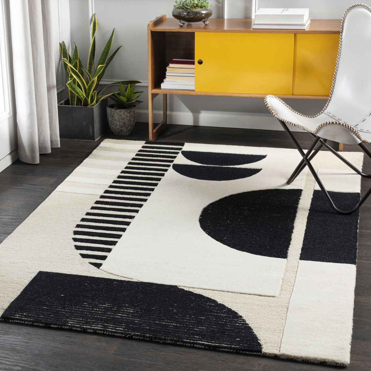 Surya Livabliss Brooklyn Modern Hand Tufted Wool Rug
