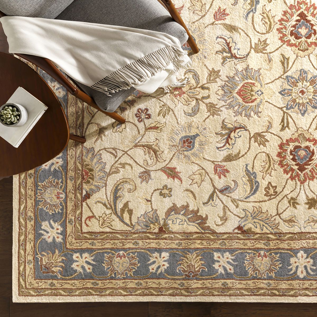 Surya Livabliss Caesar Traditional Hand Tufted Wool Rug