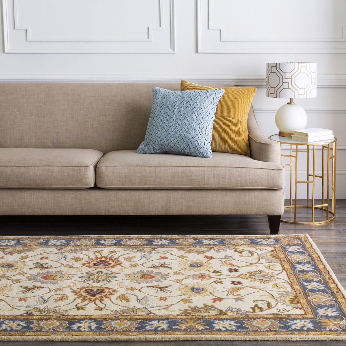 Surya Livabliss Caesar Traditional Hand Tufted Wool Rug