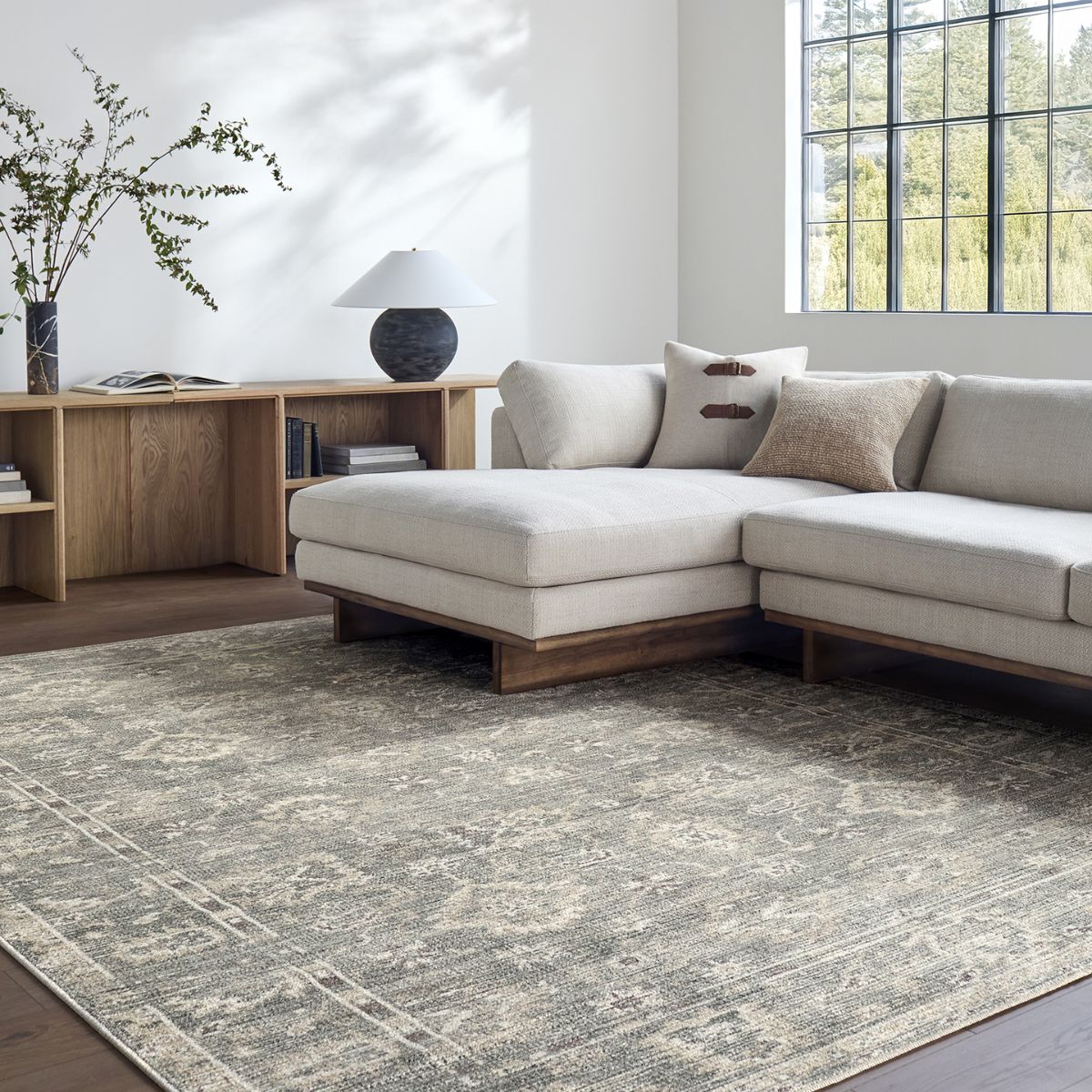 Surya Livabliss Collins Avenue Galey Alix Vintage Traditional Vintage Boho Fringe Rug