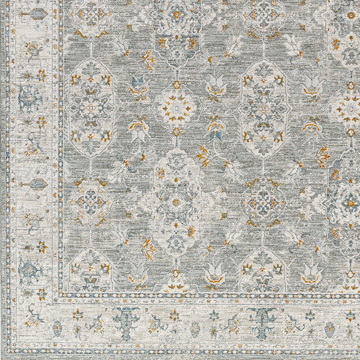 Surya Livabliss Dresden Vintage Traditional Boho Fringe Rug