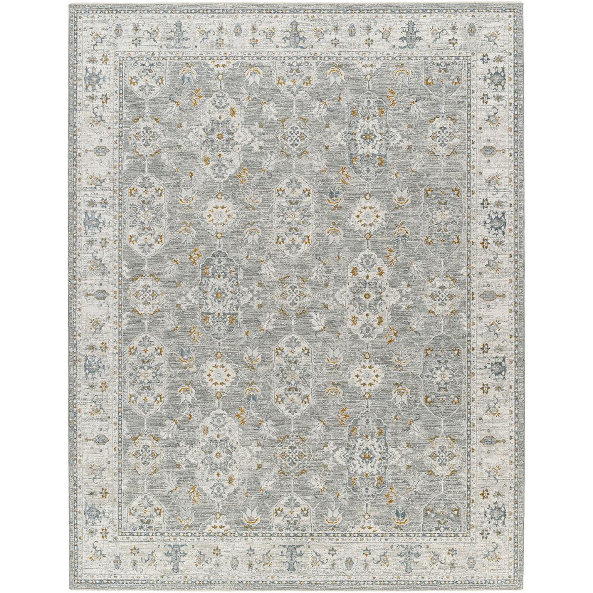 Surya Livabliss Dresden Vintage Traditional Boho Fringe Rug