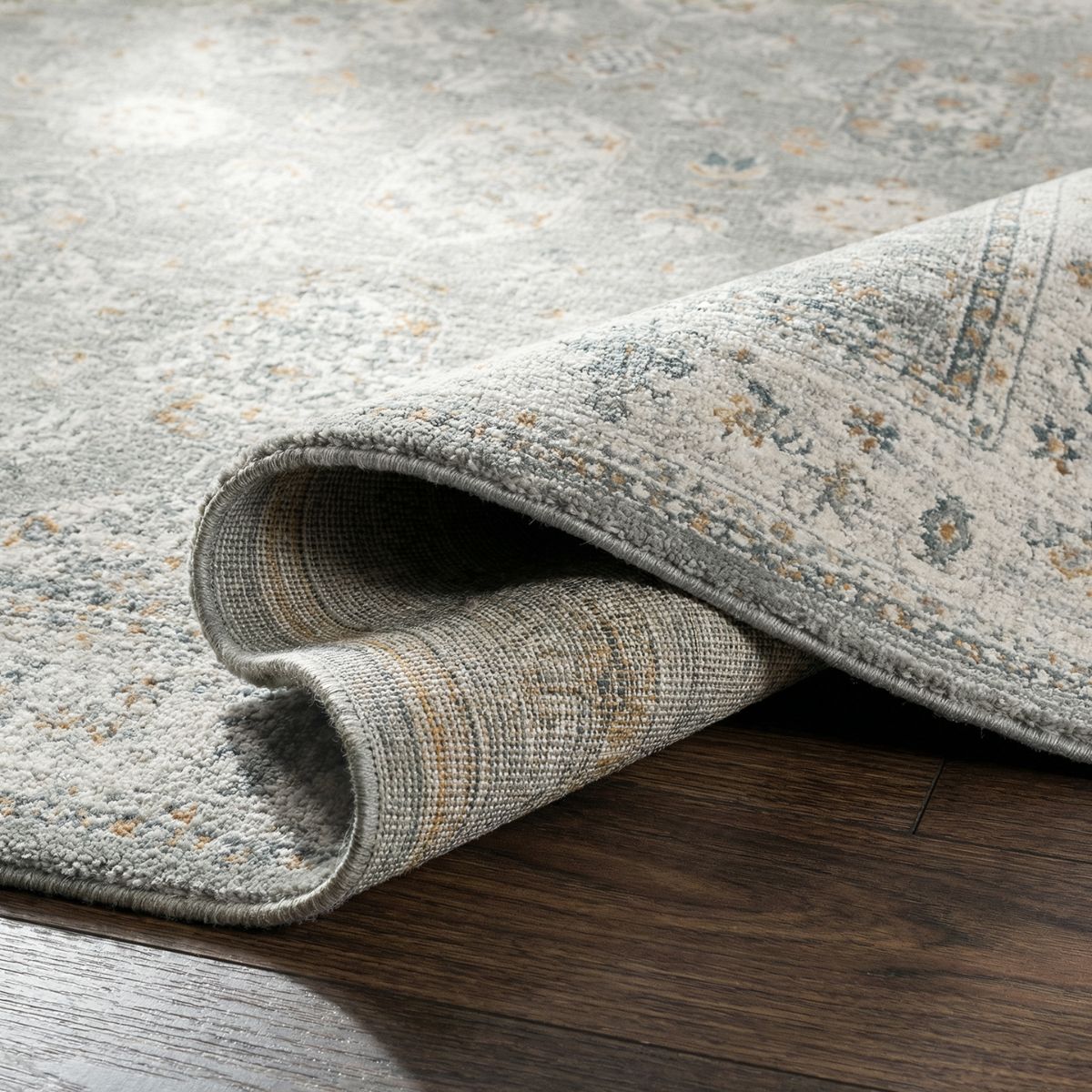 Surya Livabliss Dresden Vintage Traditional Boho Fringe Rug