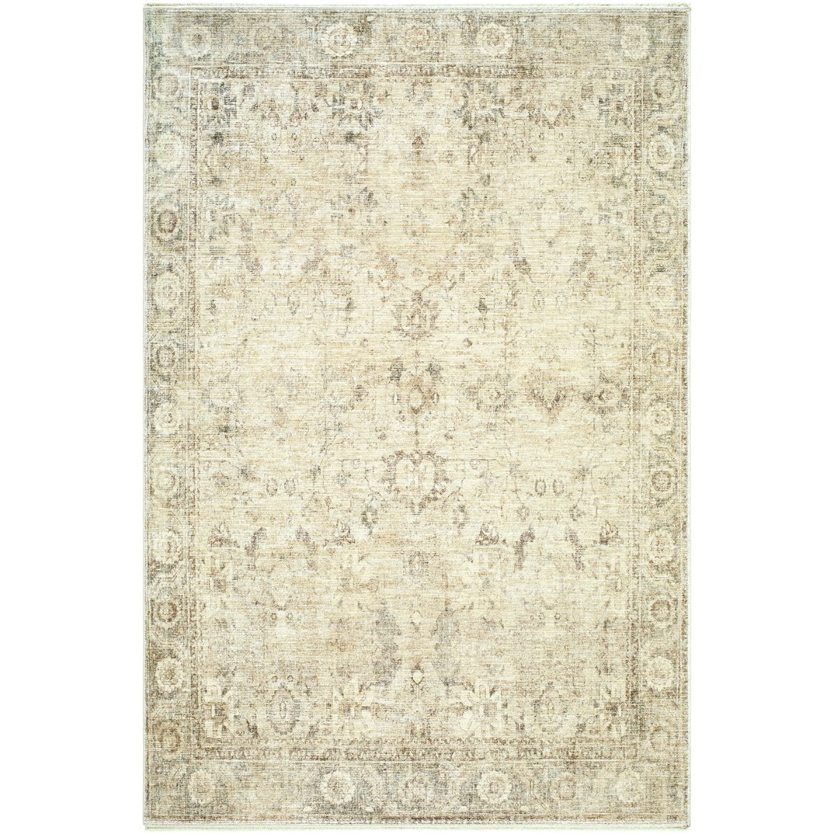 Surya Livabliss Fetscher Galey Alix Vintage Traditional Vintage Boho Fringe Rug