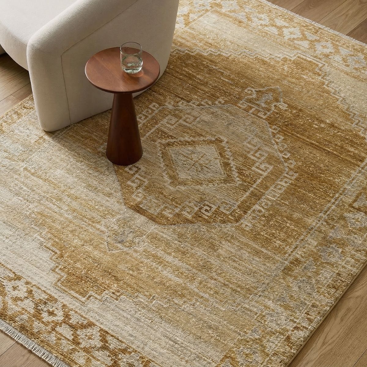 Surya Livabliss Fifth Avenue Vintage Traditional Boho Fringe Rug