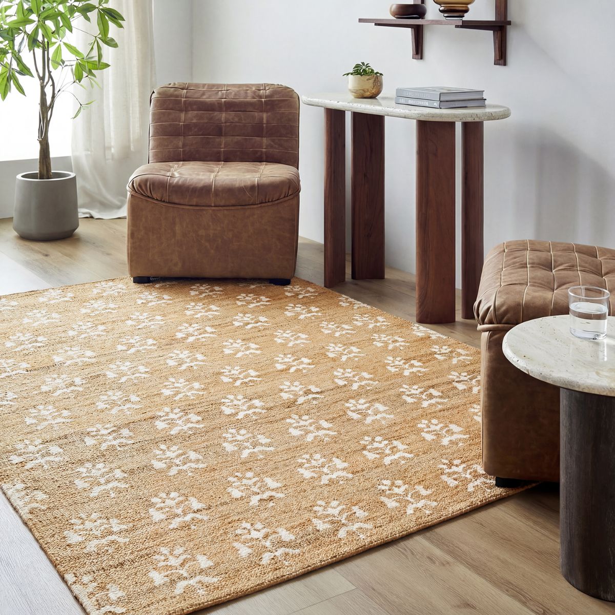Surya Livabliss Fiorina Modern Jute Wool Modern Rug