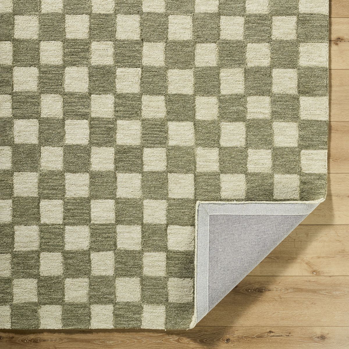 Surya Livabliss Klopp Modern Wool Checkboard Rug