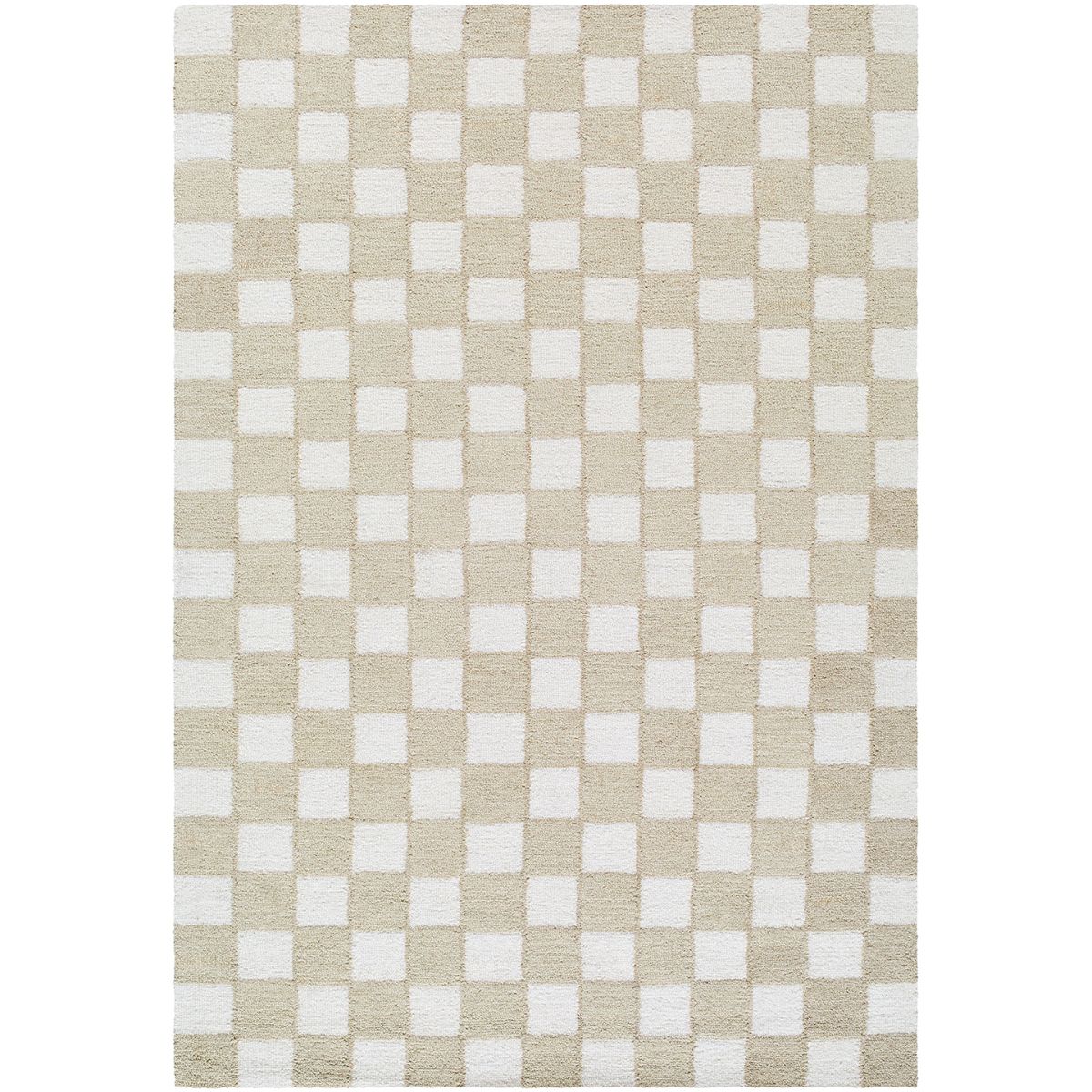 Surya Livabliss Klopp Modern Wool Checkboard Rug