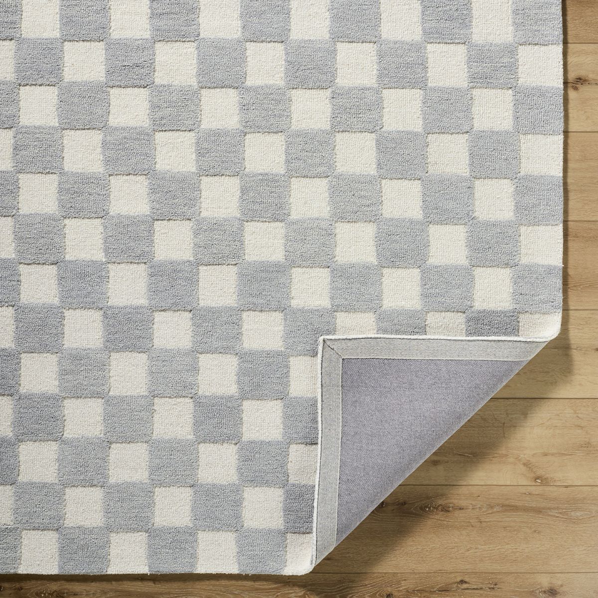 Surya Livabliss Klopp Modern Wool Checkboard Rug