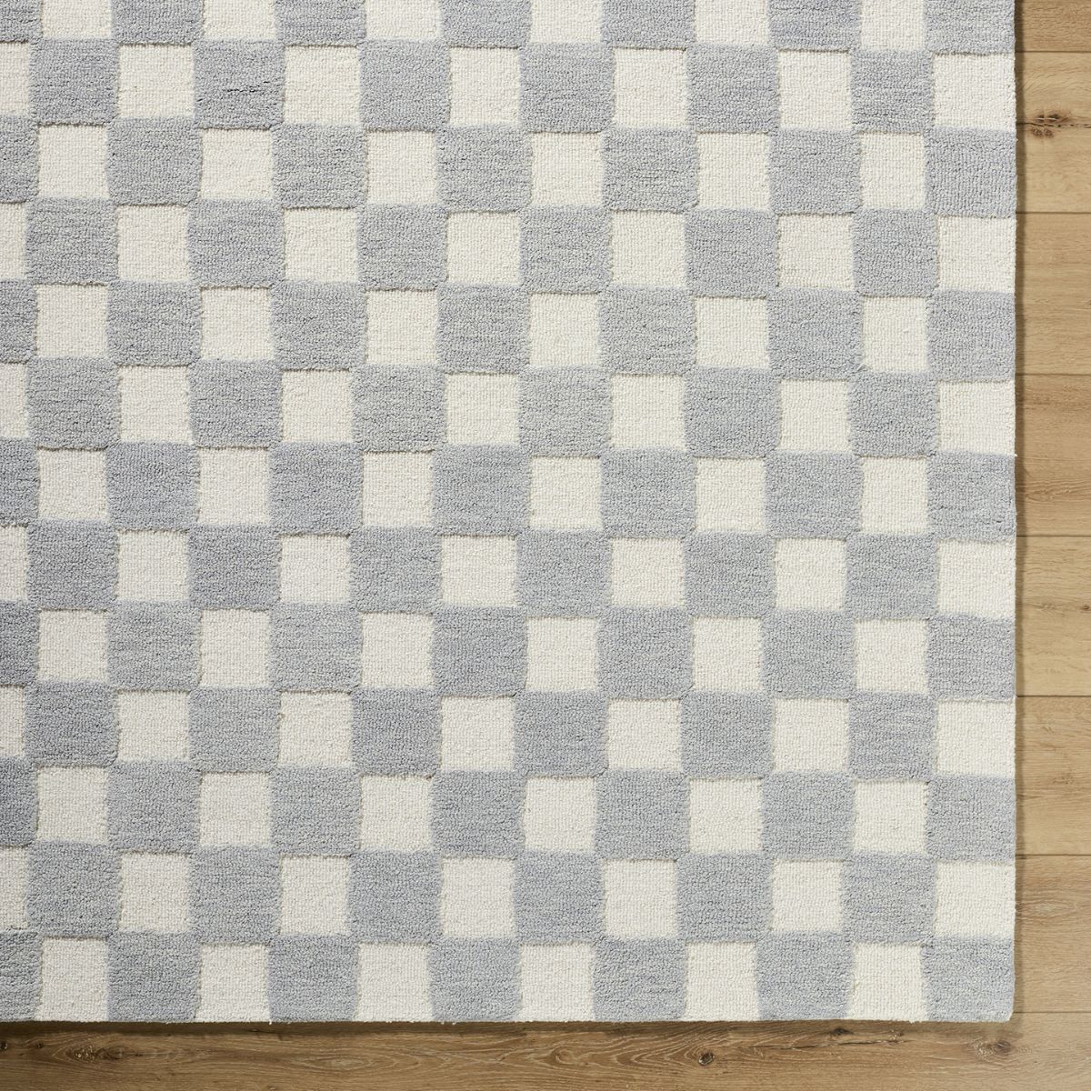 Surya Livabliss Klopp Modern Wool Checkboard Rug