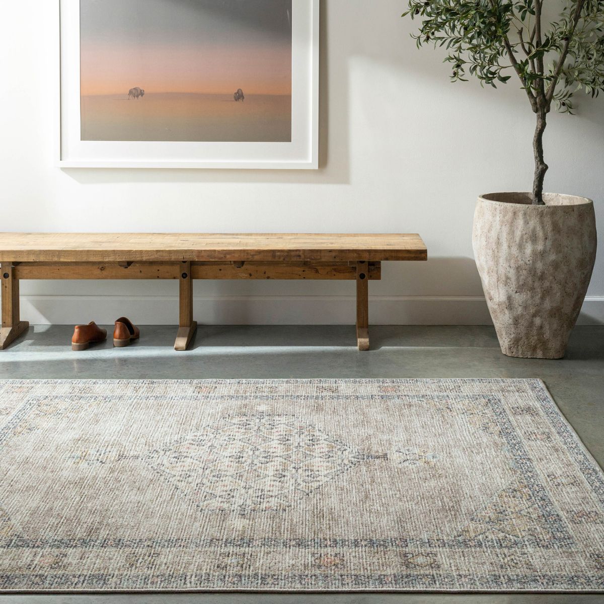 Surya Livabliss Lila Becki Owens Vintage Traditional Vintage Boho Rug