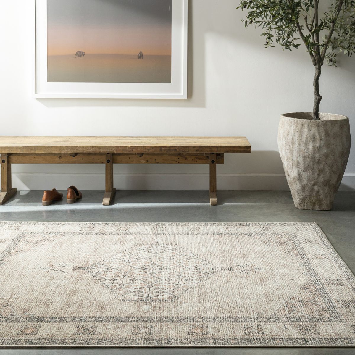 Surya Livabliss Lila Becki Owens Vintage Traditional Vintage Boho Rug