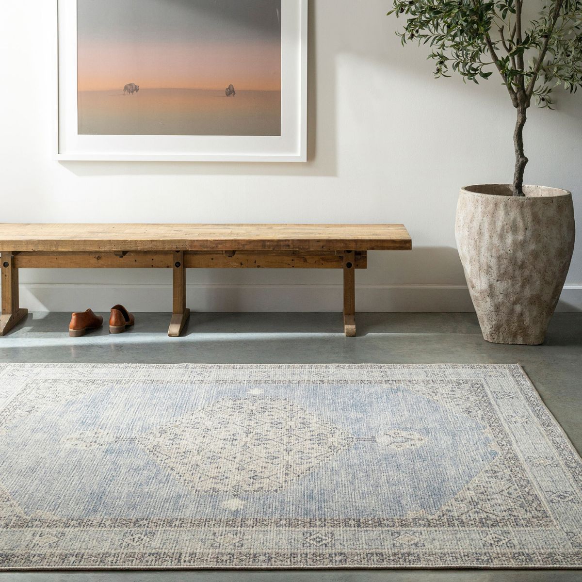 Surya Livabliss Lila Becki Owens Vintage Traditional Vintage Boho Rug