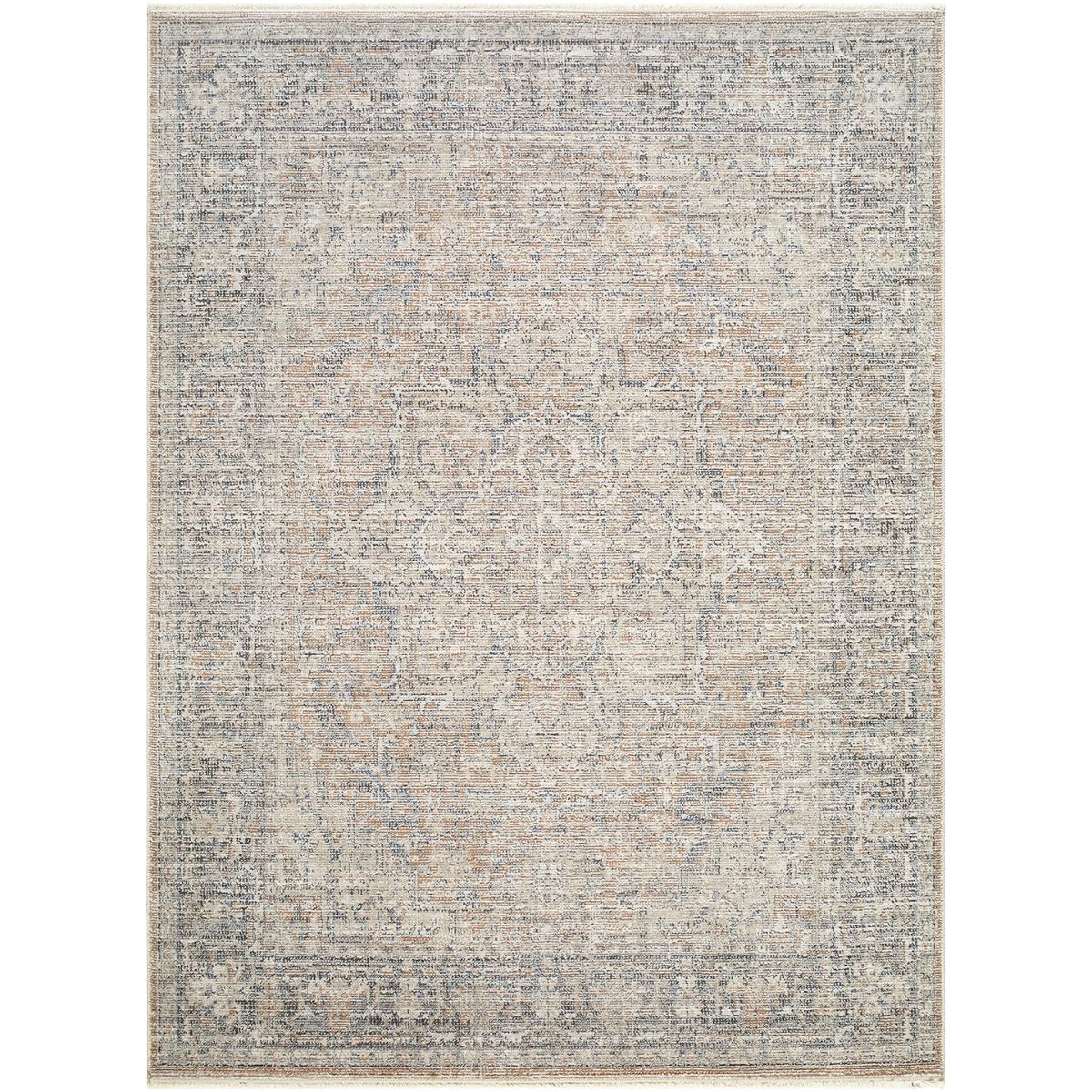 Surya Livabliss Maria Elena Galey Alix Vintage Traditional Vintage Boho Fringe Rug