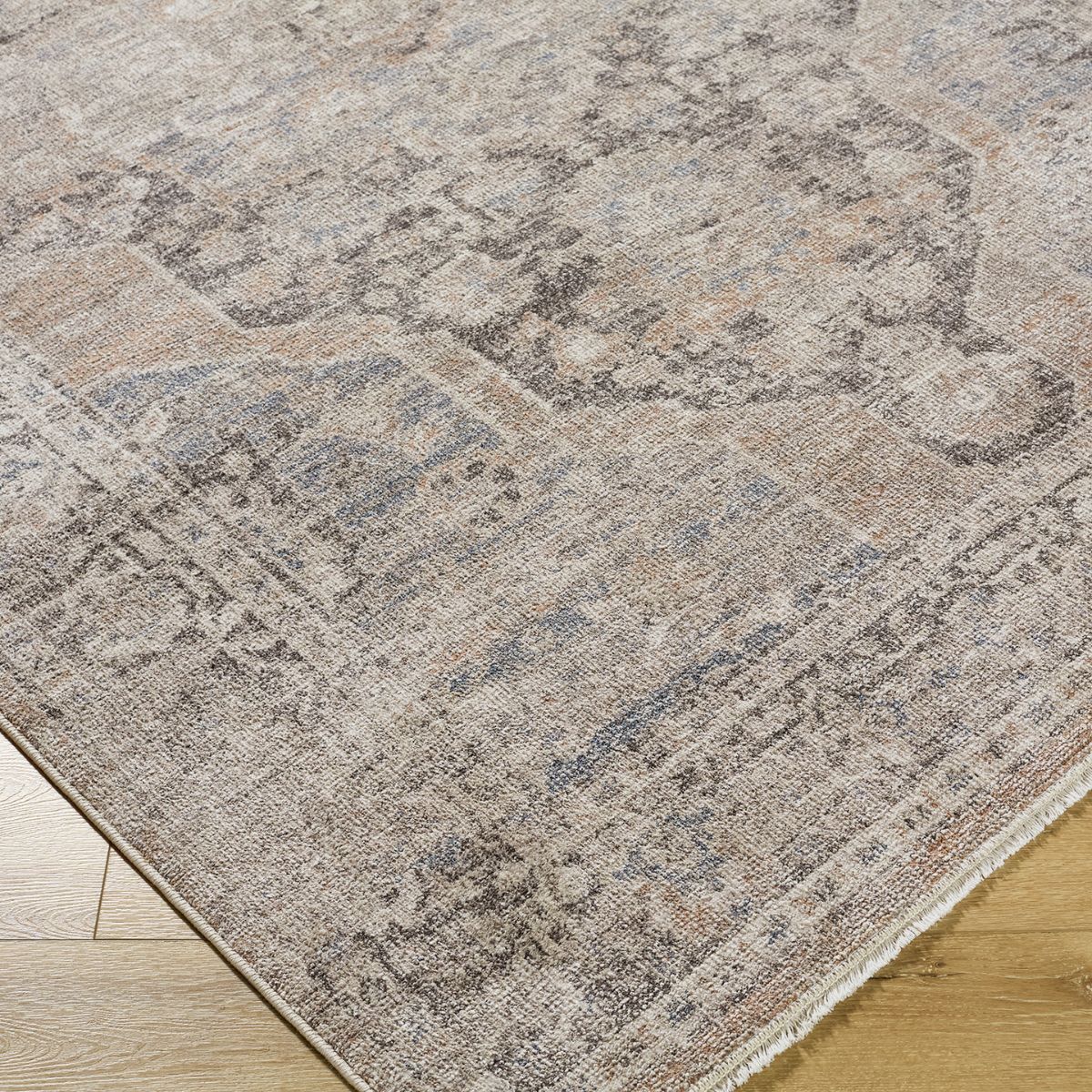 Surya Livabliss Maria Elena Galey Alix Vintage Traditional Vintage Boho Fringe Rug