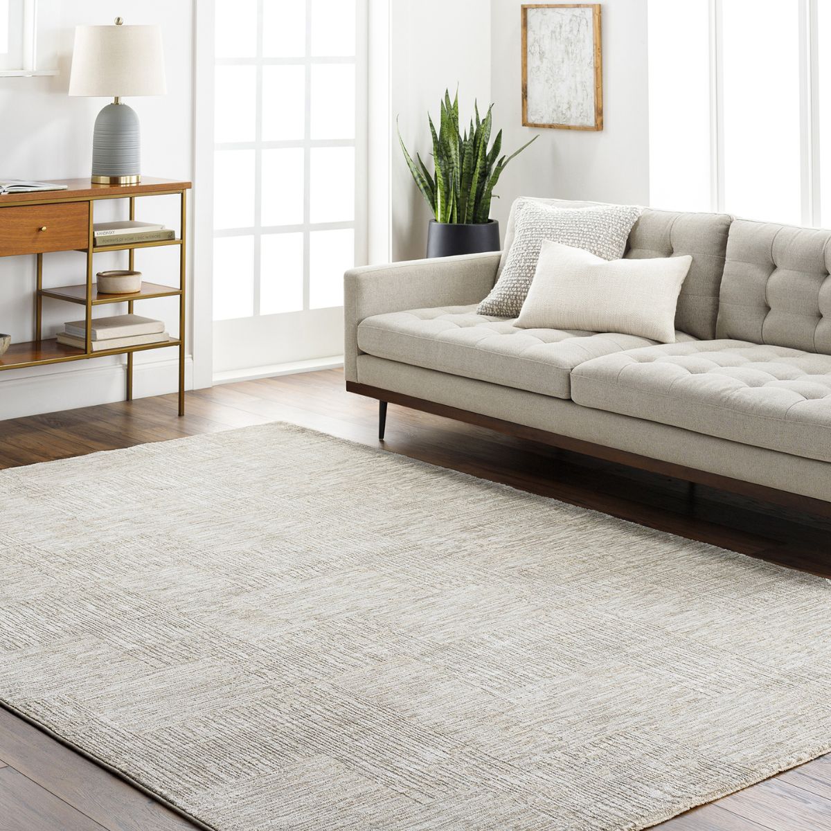 Surya Livabliss Masterpiece Modern Graphic Fringe Rug