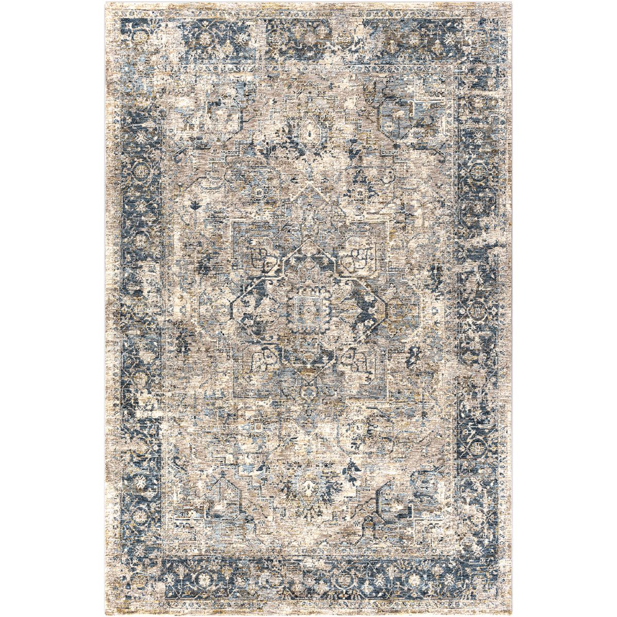 Surya Livabliss Mirabel Vintage Traditional Boho Fringe Rug