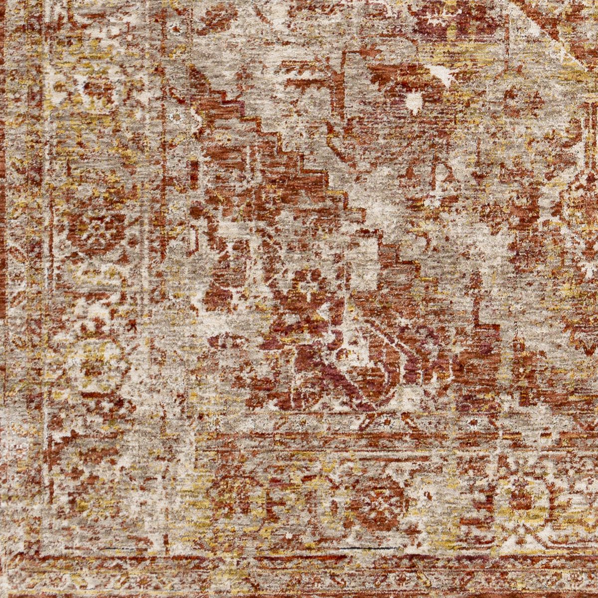 Surya Livabliss Mirabel Vintage Traditional Boho Fringe Rug