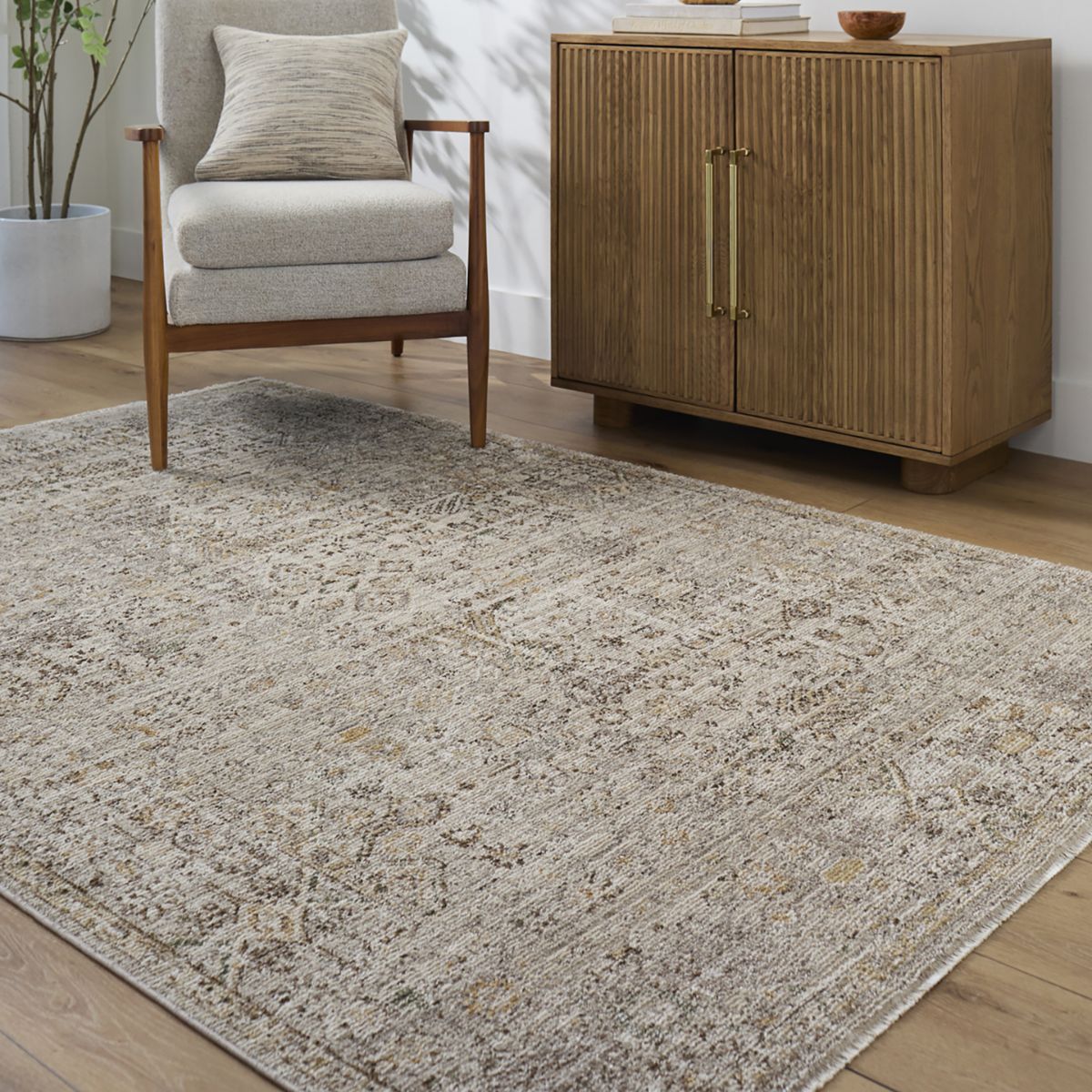 Surya Livabliss Myrtle Avenue I Galey Alix Vintage Traditional Boho Fringe Rug