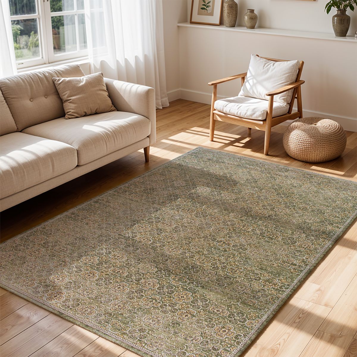 Surya Livabliss Myrtle Avenue II Galey Alix Vintage Traditional Boho Fringe Rug