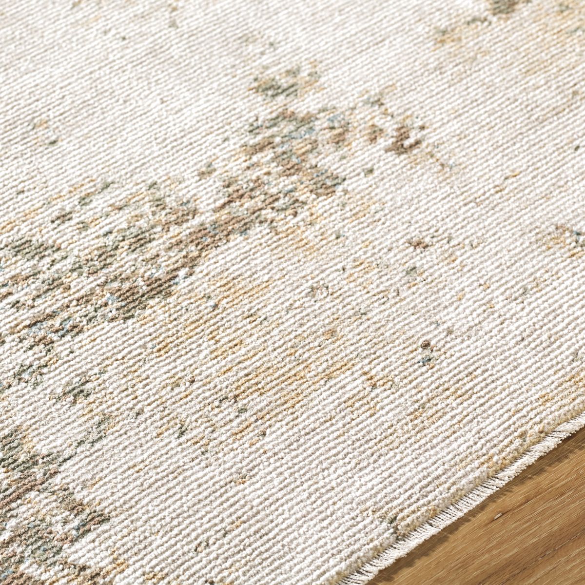 Surya Livabliss Myrtle Avenue III Galey Alix Abstract Modern Marble Fringe Rug