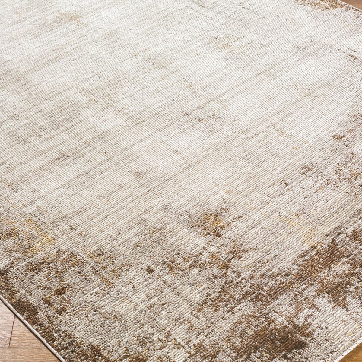 Surya Livabliss Myrtle Avenue IV Galey Alix Abstract Modern Marble Fringe Rug