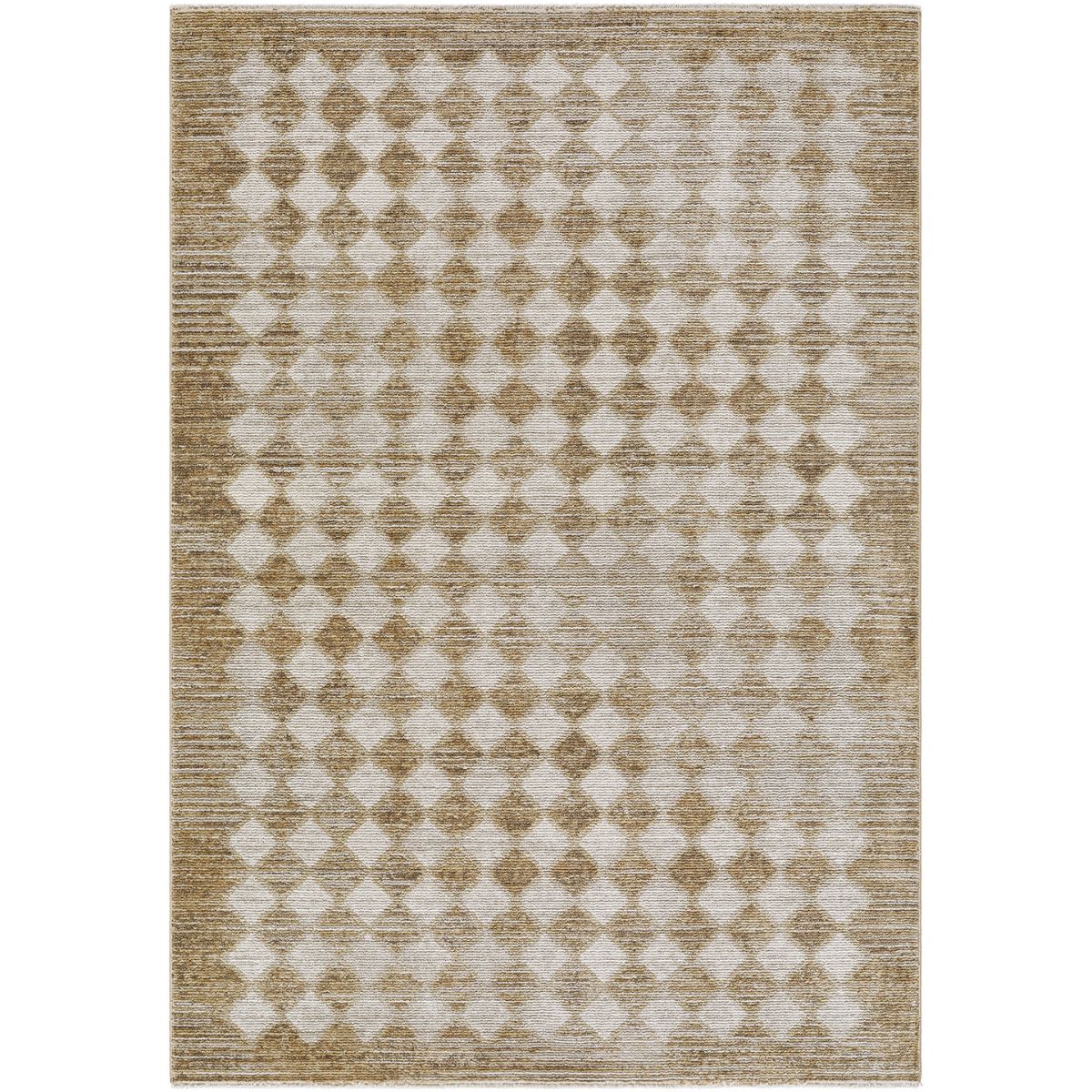 Surya Livabliss Myrtle Avenue V Galey Alix Geometric Diamond Fringe Rug