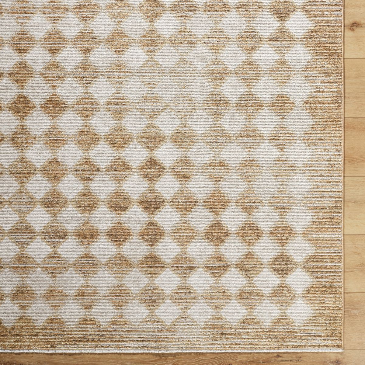 Surya Livabliss Myrtle Avenue V Galey Alix Geometric Diamond Fringe Rug