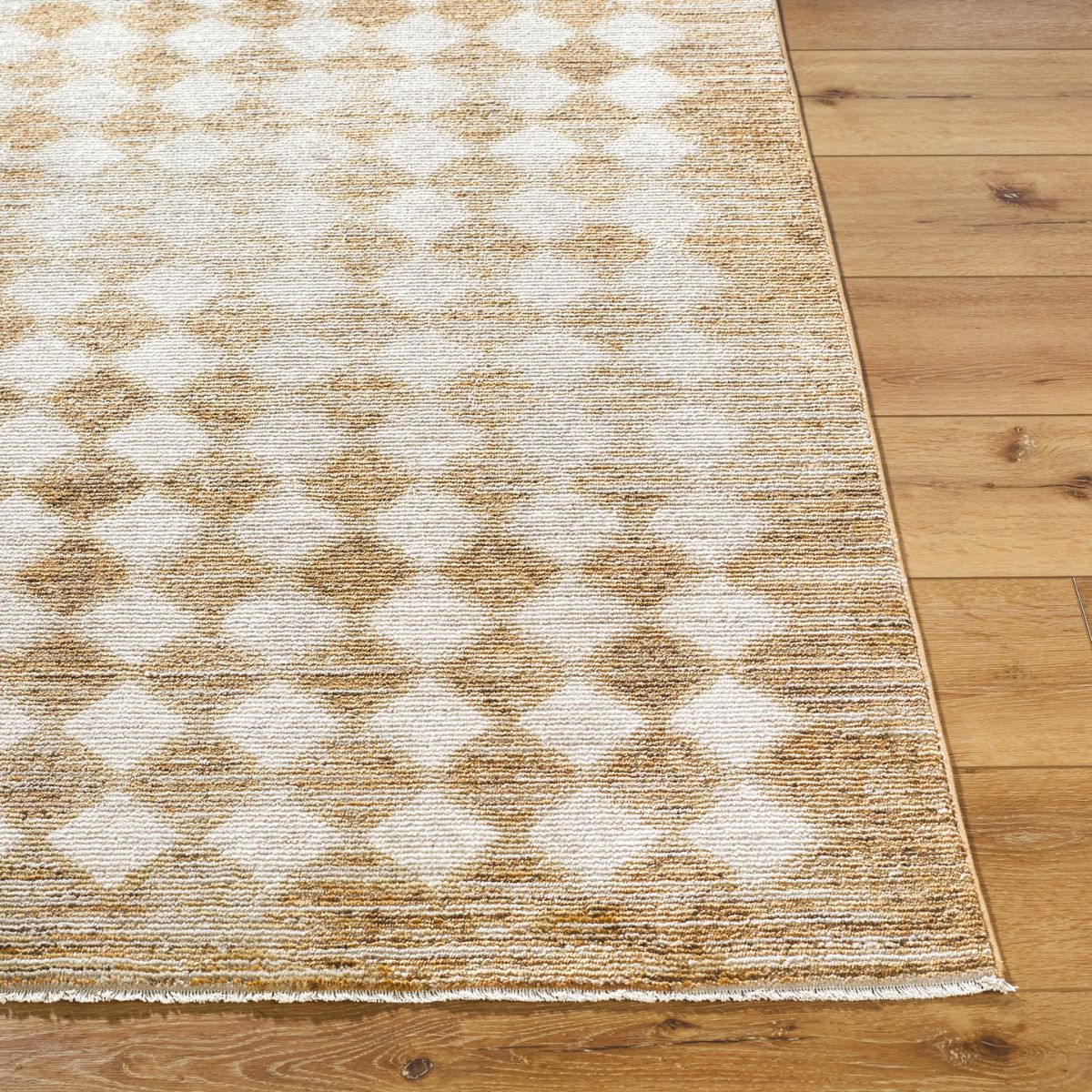 Surya Livabliss Myrtle Avenue V Galey Alix Geometric Diamond Fringe Rug