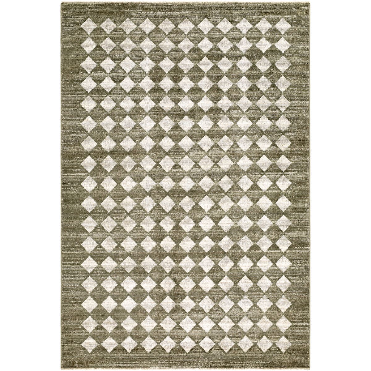 Surya Livabliss Myrtle Avenue V Galey Alix Geometric Diamond Fringe Rug