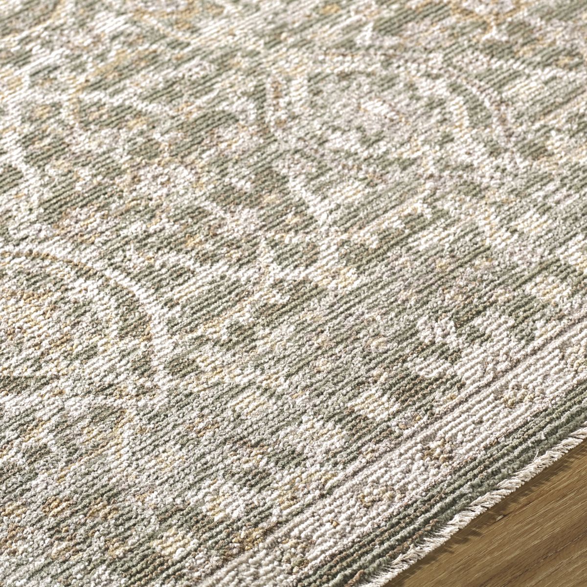 Surya Livabliss Myrtle Avenue VI Galey Alix Vintage Traditional Boho Fringe Rug
