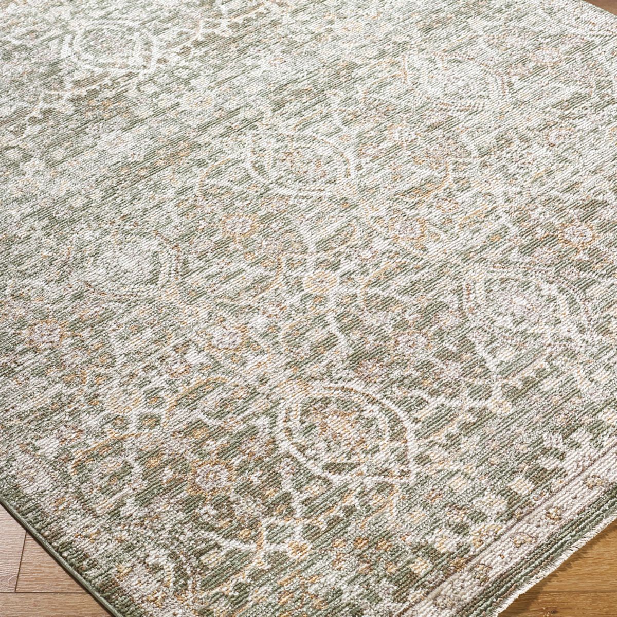 Surya Livabliss Myrtle Avenue VI Galey Alix Vintage Traditional Boho Fringe Rug